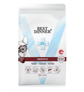 Best Dinner, Vet Profi Hepatic, для собак при заболеваниях печени